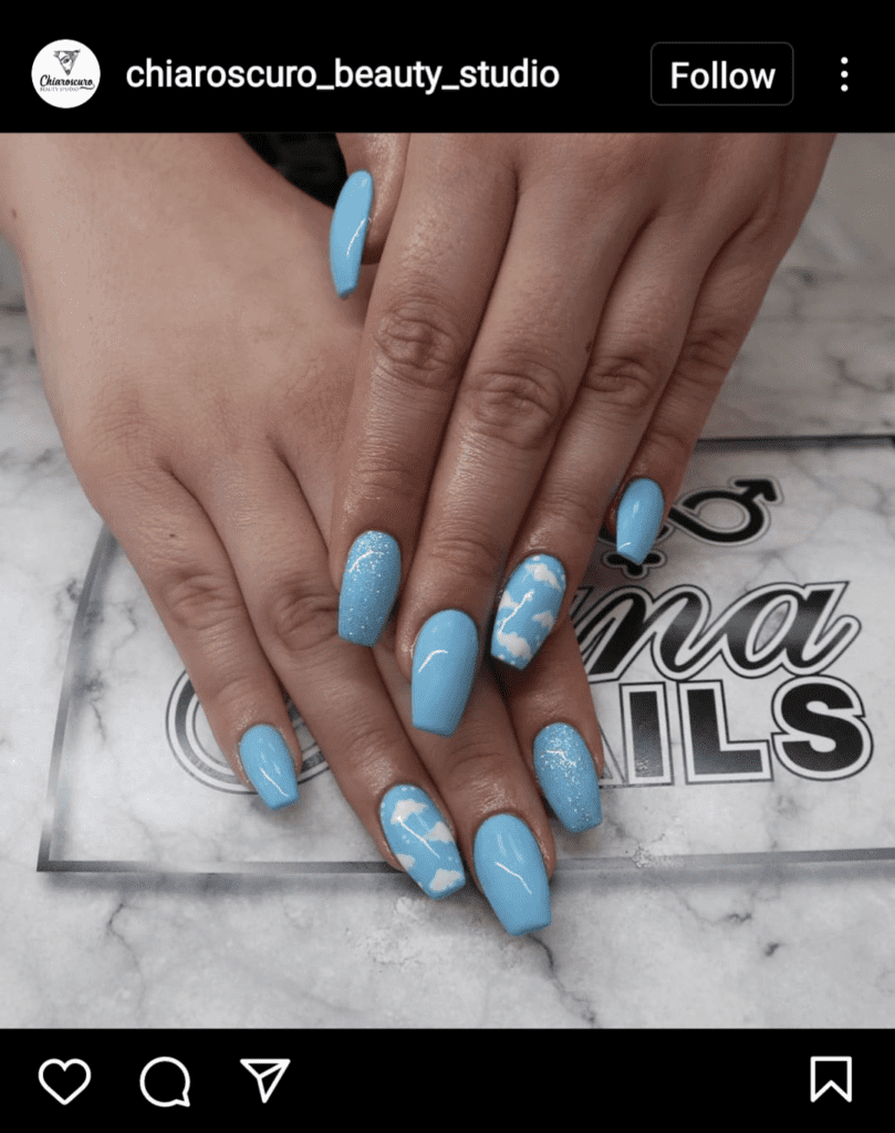 PCH - Sky Blue Creme Nail Polish – LOUD