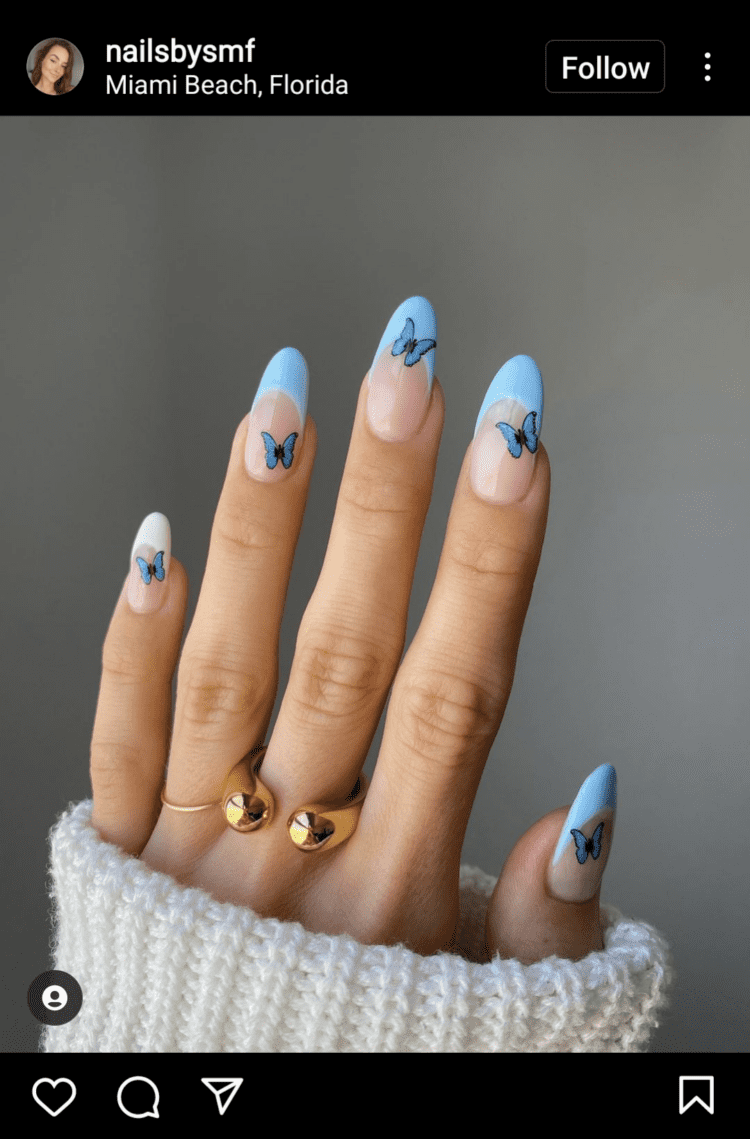 Butterflies Nails