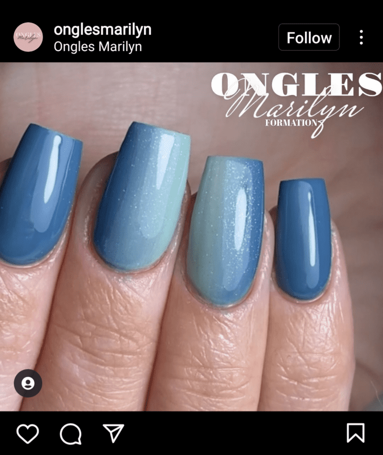 ombre nails onglesmarilyn