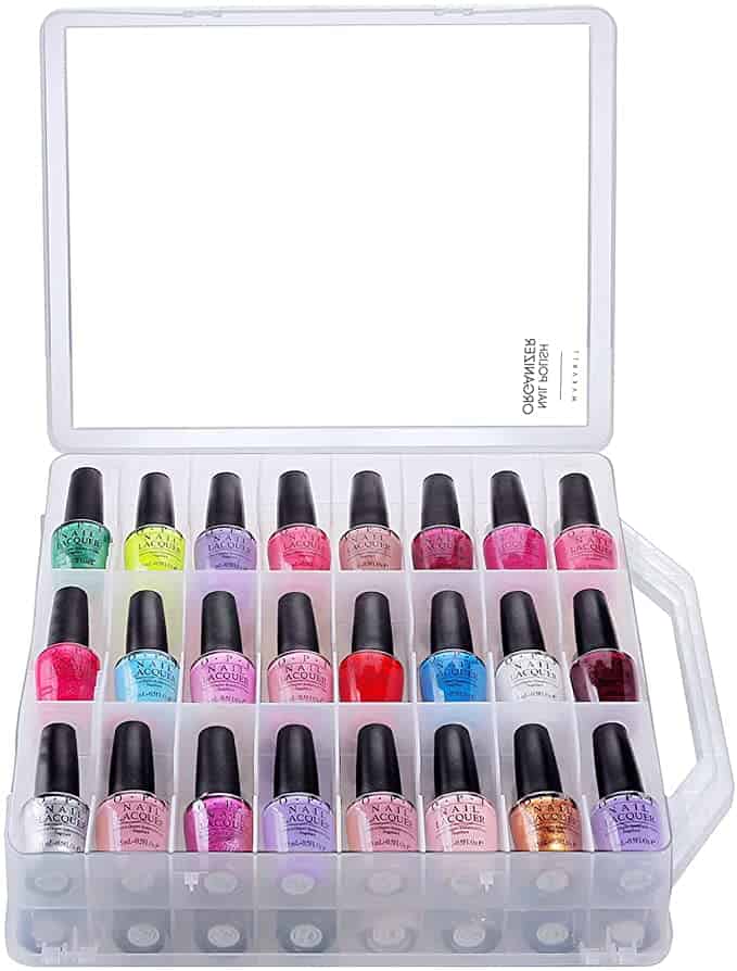 Plastic Nail Polish Organizer