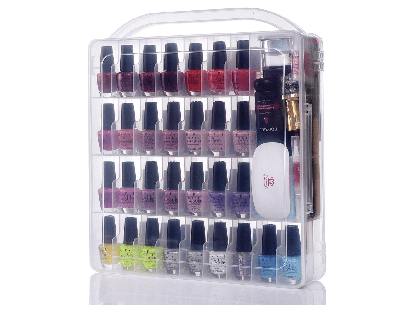 Makartt 60-Count Acrylic Nail Polish Storage