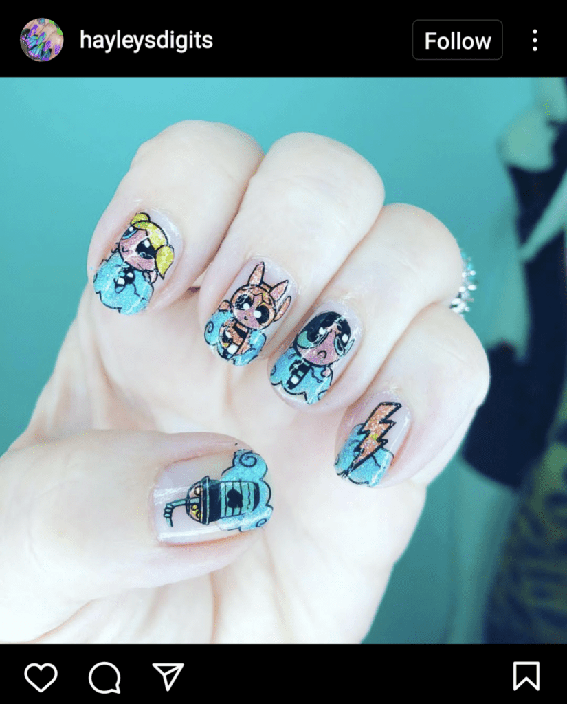 Cartoon Nails