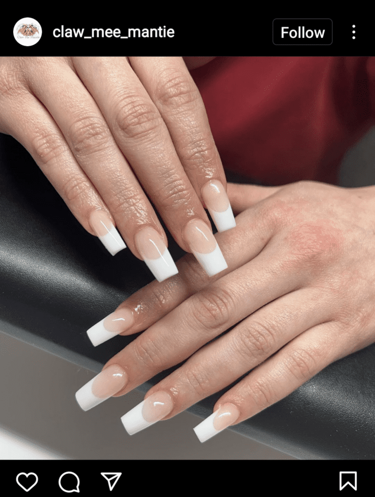 Square French Tips